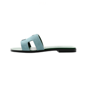 Hermès Hermès Slipper Oran Mint Goatskin Slides premium replica - image 1