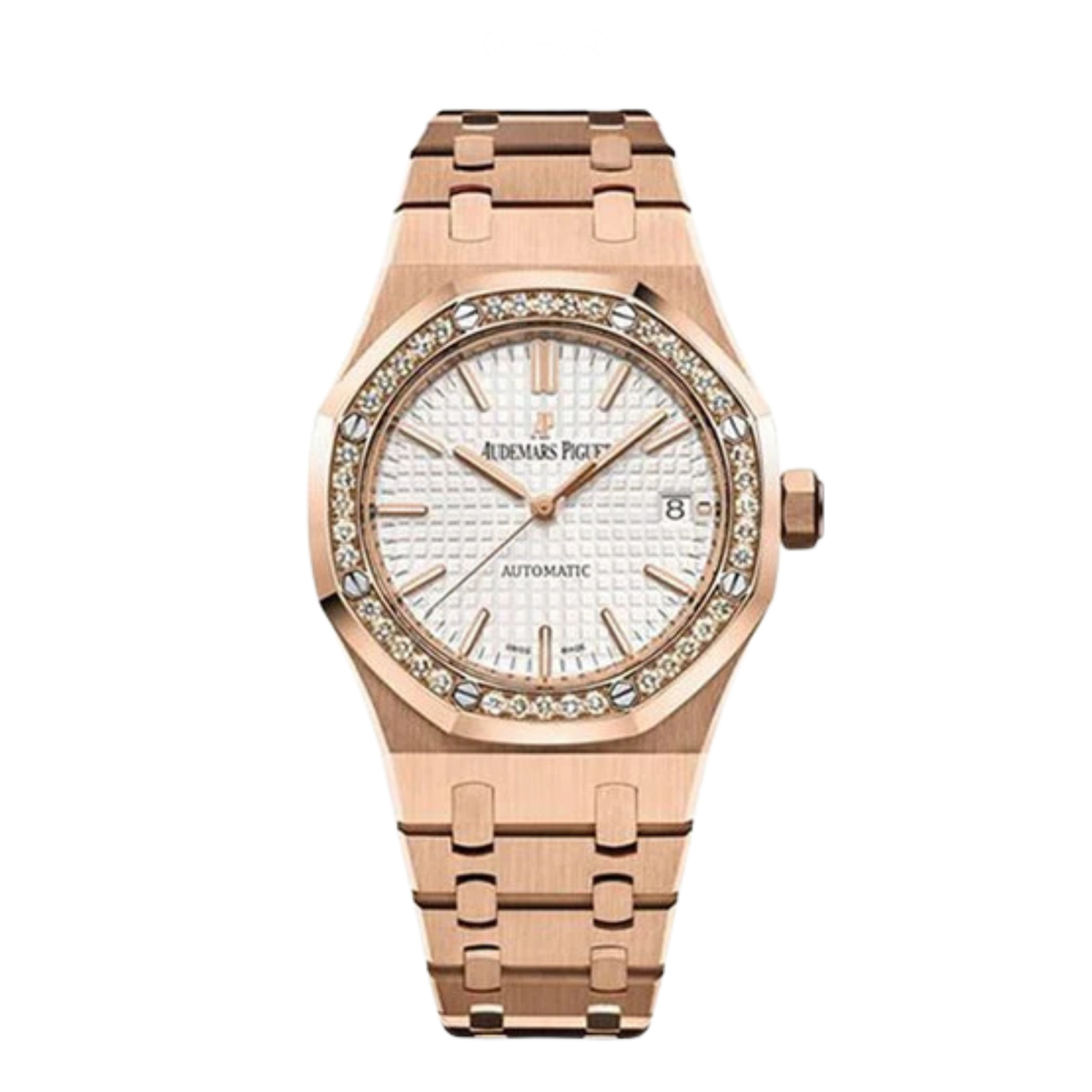 Audemars Piguet Royal Oak White Index Dial Watch premium replica - image 1