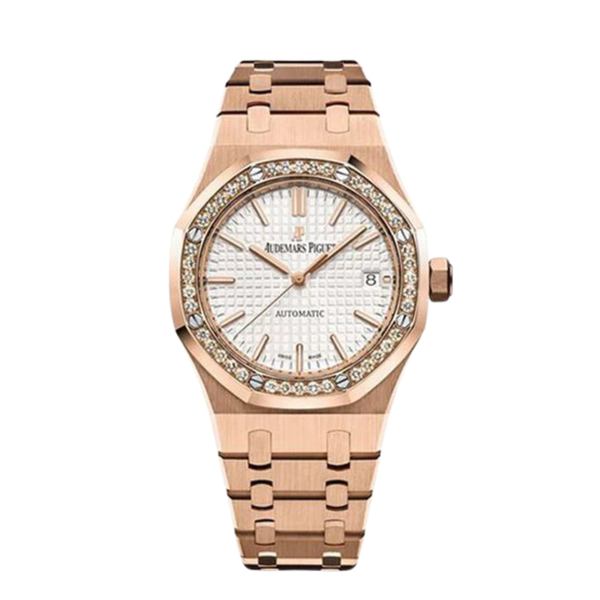 Audemars Piguet Royal Oak White Index Dial Watch