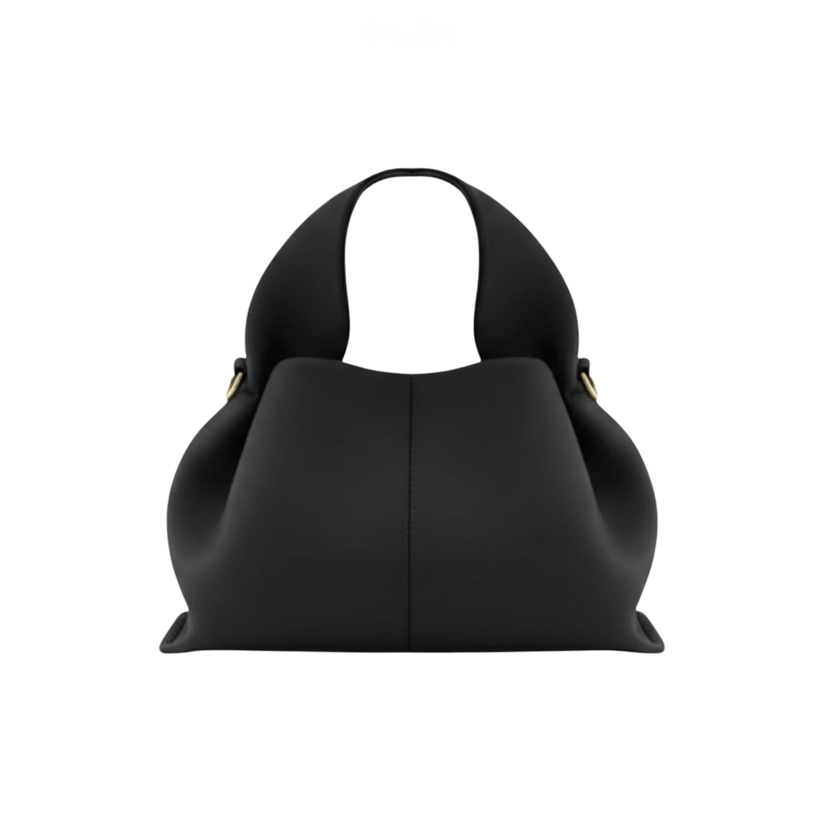 Polène Bag Numéro Dix Smooth Black Leather Bag premium replica - image 1