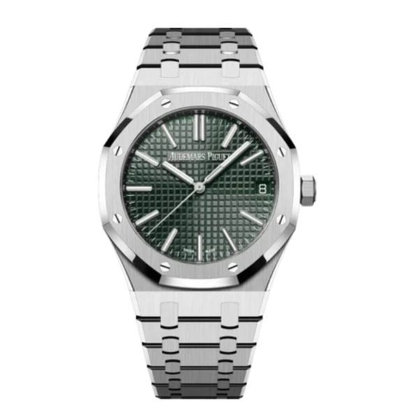 Audemars Piguet Royal Oak Silver Green Dial Watch