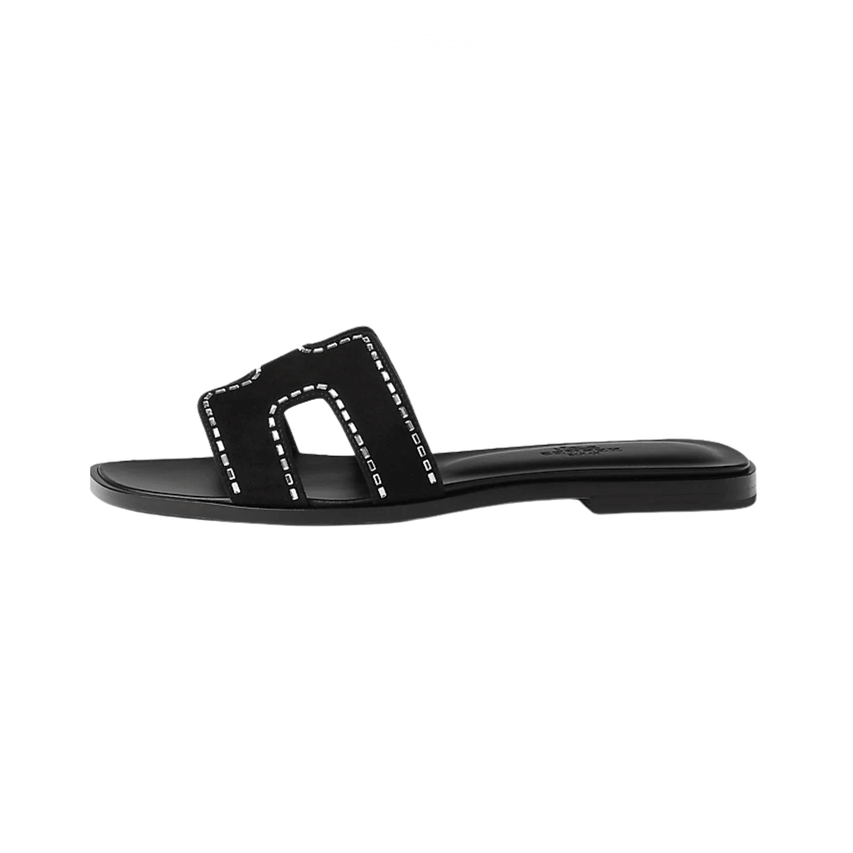 Hermès Slipper Oran Black Studded Accessory premium replica - image 1