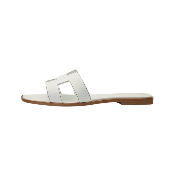 Hermès Hermès Slipper Oran White Slides
