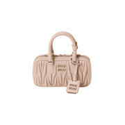 Miu Miu Arcadie Matelassé Nappa Leather Mini Wallet – Pink premium replica - image 1