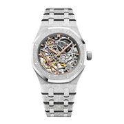 Audemars Piguet Royal Oak Selfwinding White Gold Diamond Bezel Black Dial Watch premium replica - image 1
