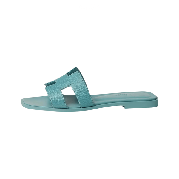 Hermès Slipper Oran Blue Shade Accessory
