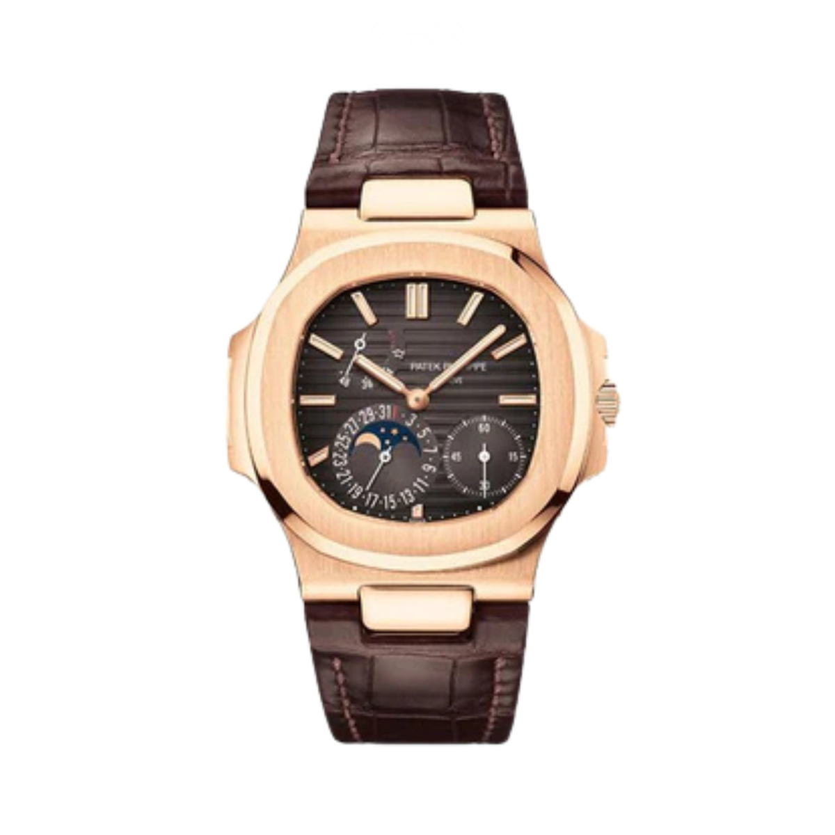Patek Philippe Nautilus Black Brown Dial Watch premium replica - image 1