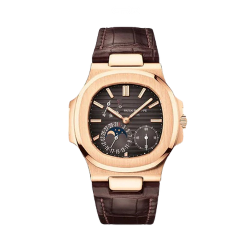 Patek Philippe Nautilus Black Brown Dial Watch premium replica - image 1