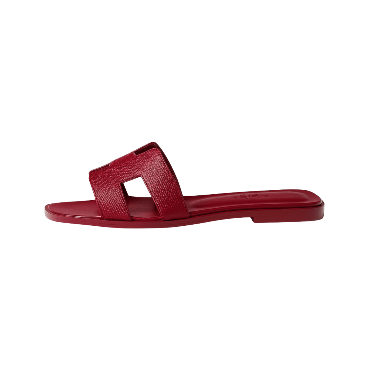 Hermés Slipper Oran Rouge Slides premium replica - image 1