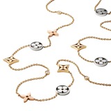Louis Vuitton Idylle Blossom Sautoir 3 Golds Diamonds Jewelry premium replica - image 1