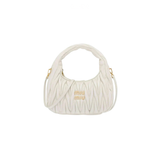 Miu Miu Wander Shoulder Matelassé Nappa Leather Wallet – White premium replica - image 1