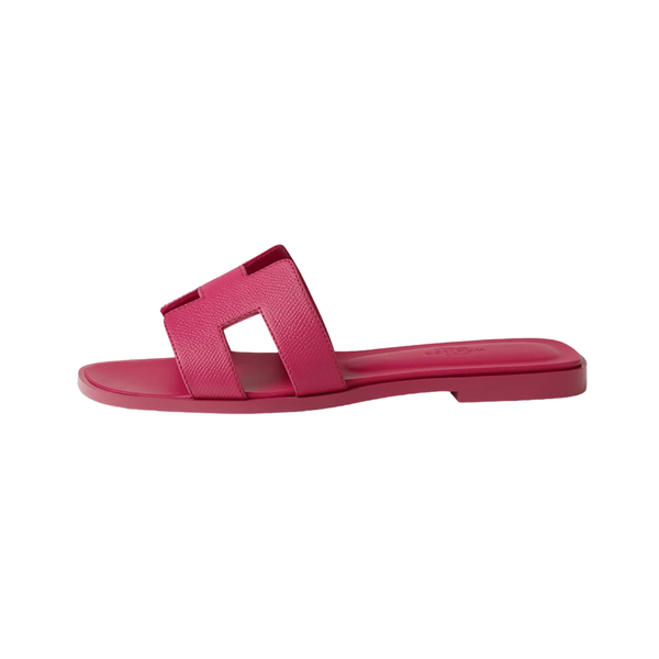 Hermès Hermès Slipper Oran Rose Bougainvillier Slides