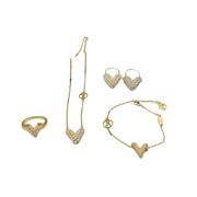 Louis Vuitton Essential V Perle Gold Jewelry premium replica - image 1