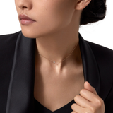 Cartier D Amour Pendant 18K-Gold Necklace Single Round Brilliant Cut-Diamond Jewelry premium replica - image 4