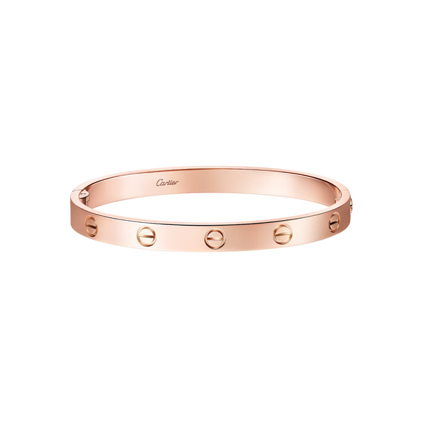 Cartier Love Bracelet Single Screw Closure Classic Model Jewelry