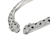 Cartier Panther Bracelet Necklace Set Jewelry premium replica - image 2