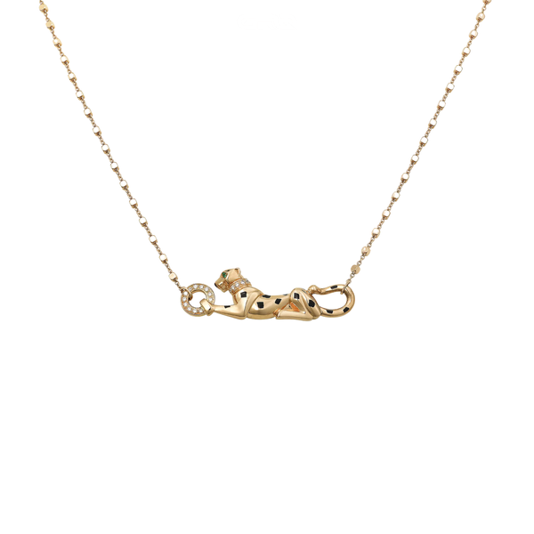 Cartier Logo Necklace Gold Jewelry