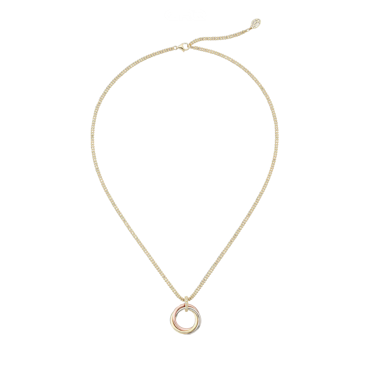 Cartier Trinity Pendant Diamonds Necklace Jewelry premium replica - image 1