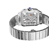 Cartier Santos Skeleton Two-Tone Steel & Yellow Gold Watch premium replica - image 3
