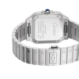 Cartier Santos De Steel Blue Dial Watch premium replica - image 2
