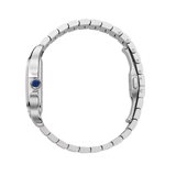 Cartier Santos De Silver & Graduated Green Dial Watch premium replica - image 3