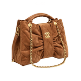 Chanel Bow Brown Bag premium replica - image 2