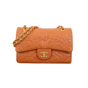 Chanel Camellia Embossed Flap Bag premium replica - image 1