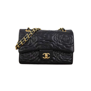 Chanel Camellia Flap Black Bag premium replica - image 1