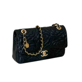 Chanel Camellia Flap Black Bag premium replica - image 3