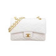 Chanel Camellia Flap White Bag premium replica - image 1