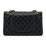 Chanel Classic Flap Black Calfskin Bag premium replica - image 2