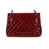 Chanel Classic Flap Burgundy Bag premium replica - image 3
