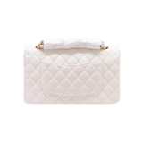 Chanel Classic Flap White Bag premium replica - image 3