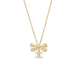 Chanel Bow Cc Logo Crystal Set Jewelry premium replica - image 1