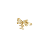 Chanel Bow Cc Logo Crystal Set Jewelry premium replica - image 3