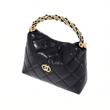 Chanel 24B Mini Top Handle Chain Black Bag premium replica - image 2