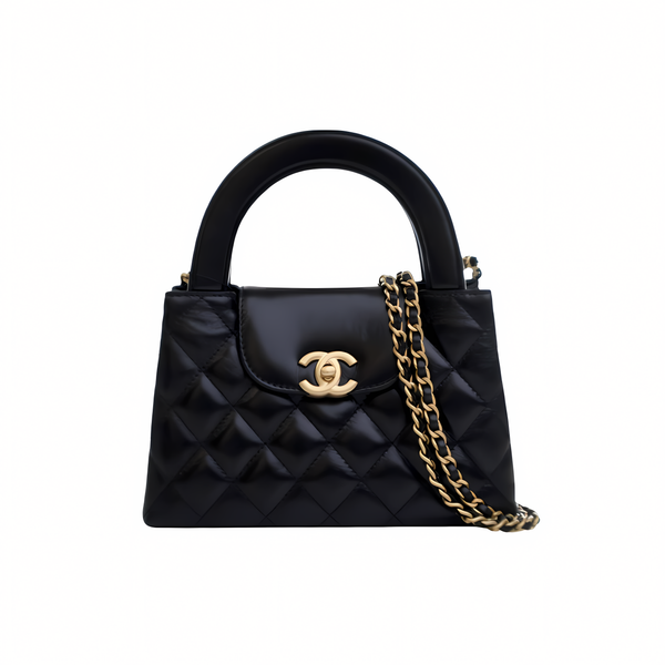 Chanel Small Kelly Mini Shopping Shiny Bag