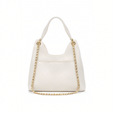 Chanel 25 Medium Hobo Light Beige Quilted Caviar Bag premium replica - image 3
