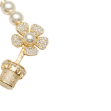 Chanel Brooch Crystal Lettering Cc Logo Jewelry premium replica - image 2