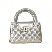 Chanel Kelly Silver Mirrored Calfskin Bag premium replica - image 1