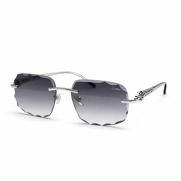 Cartier Chic Black Aviator Sunglasses