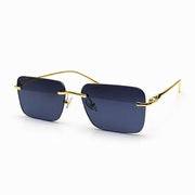 Cartier Black Rimless Aviator Sunglasses premium replica - image 1