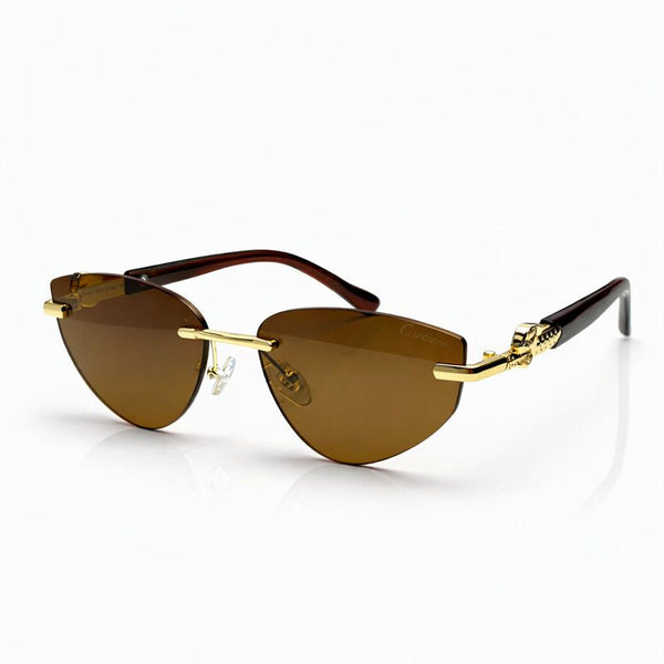 Cartier Chic Black Cat-Eye Sunglasses