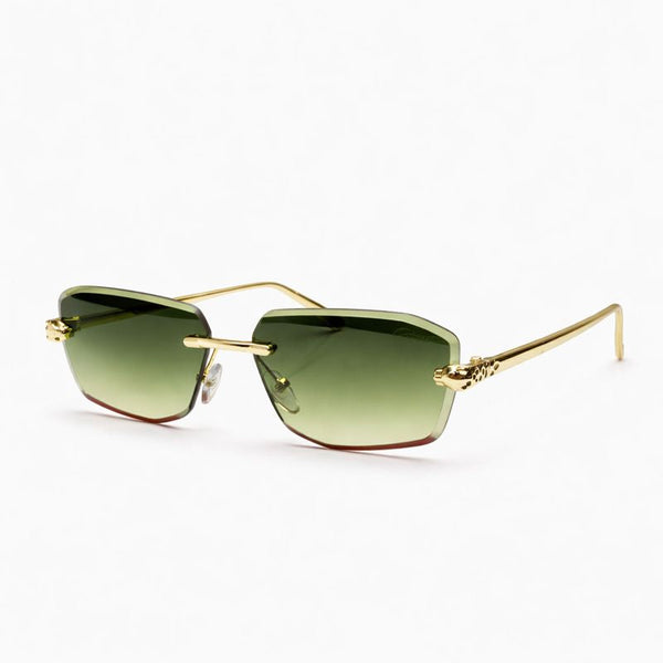 Cartier Elegant Gradient Lens Sunglasses