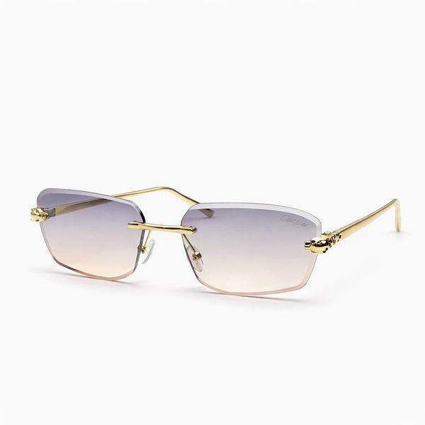 Cartier Elegant Gradient Lens Sunglasses