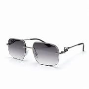 Cartier Bold Black Lens Sunglasses premium replica - image 1