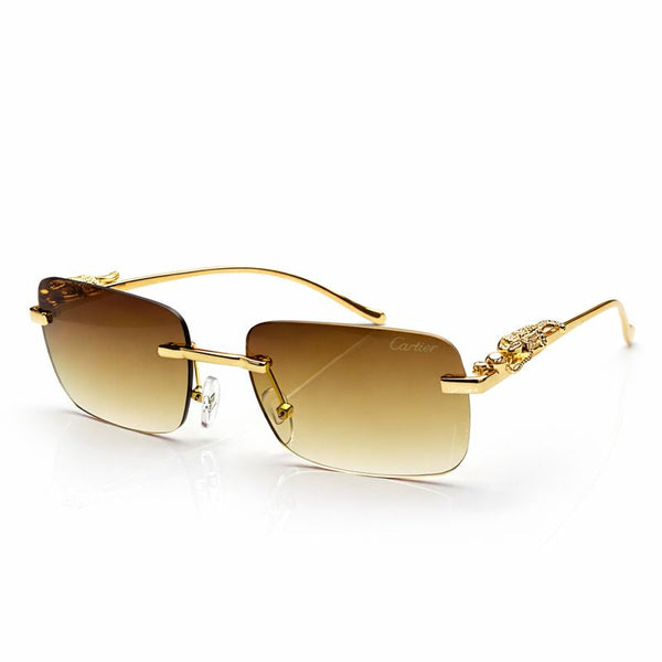 Cartier Oversized Black Lens Sunglasses
