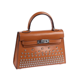 Hermès Clouté Mini Kelly 20 Brown Bag premium replica - image 3