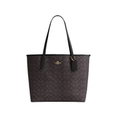 Coach Bag City Zip Tote Signature Canvas Bag premium replica - image 1