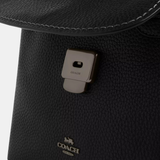 Coach Bag Emory Top Handle Pebble Black Bag premium replica - image 3